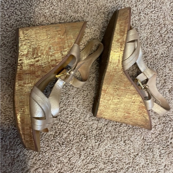 Michael Kors Wedge Sandals (10) - Picture 3 of 6